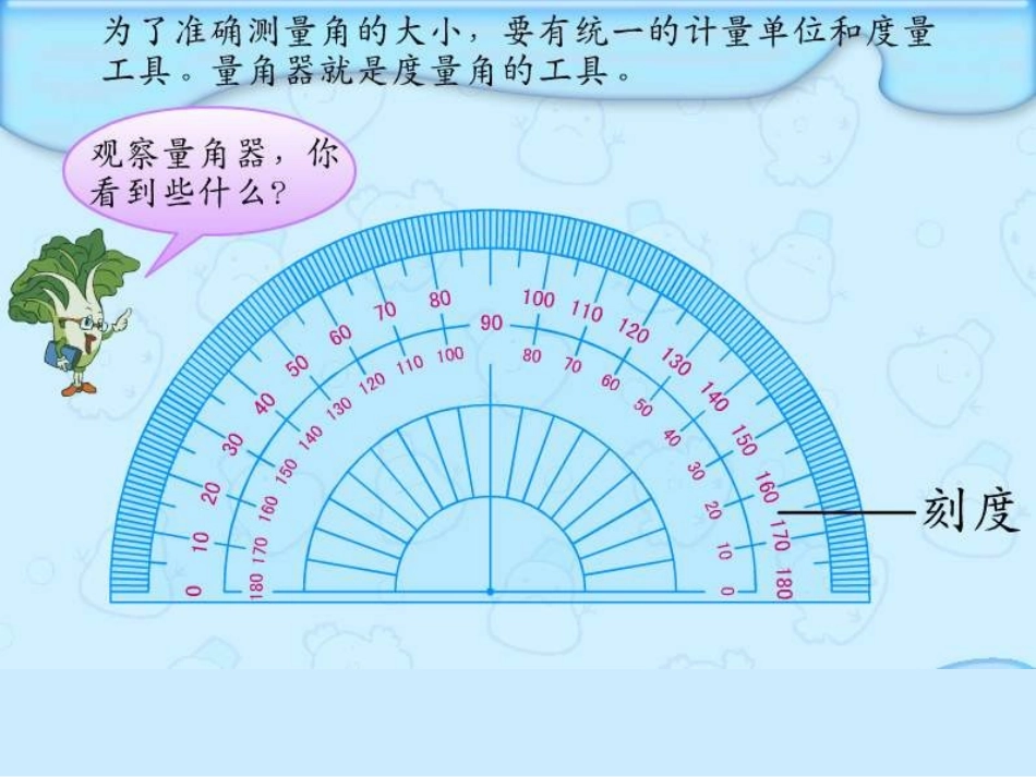 小学人教四年级数学人教版小学数学四年级上册《角的度量》_第2页