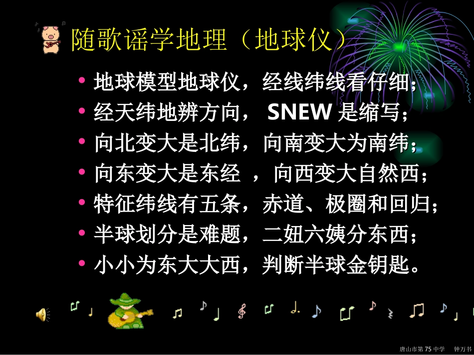 经纬网(7年级地理上)_第1页