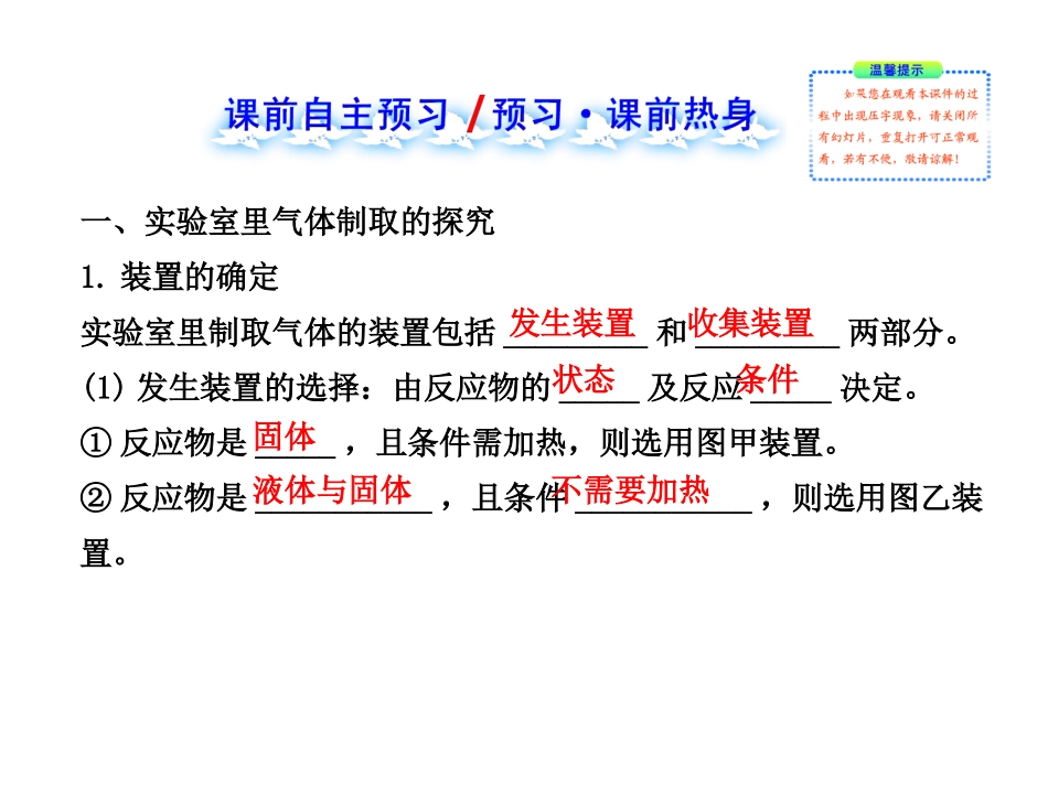 人教版九年级上册第六单元课题2《二氧化碳制取的研究》课件_第2页