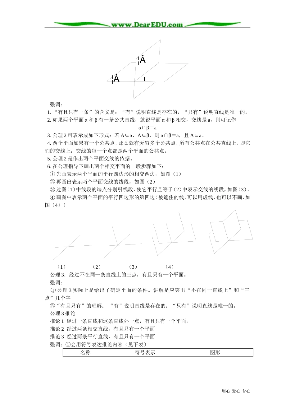 高二数学平面知识精讲 人教版_第2页