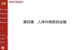 人体内物质的运输复习2015肖鹏