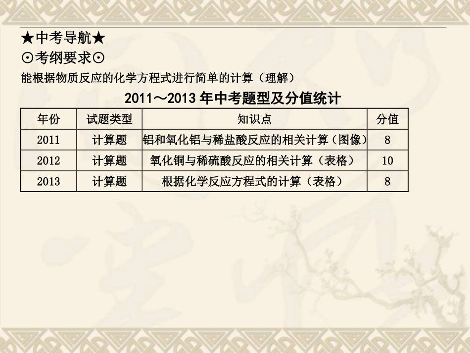 考点34-根据化学方程式的计算_第2页