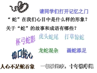 《捕蛇者说》课件1