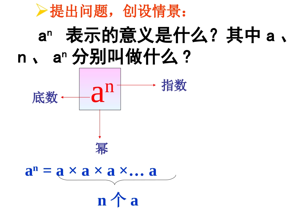 人教版八年级数学上册课件-1514-同底数幂的乘法-PPT课件_第2页