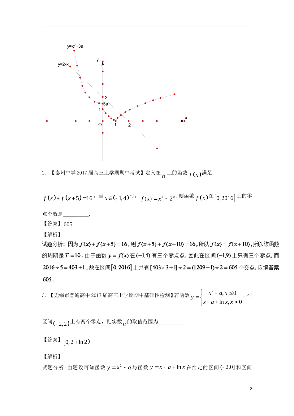 （江苏版）高考数学一轮复习 专题2.5 函数图像（测）-江苏版高三全册数学试题_第2页