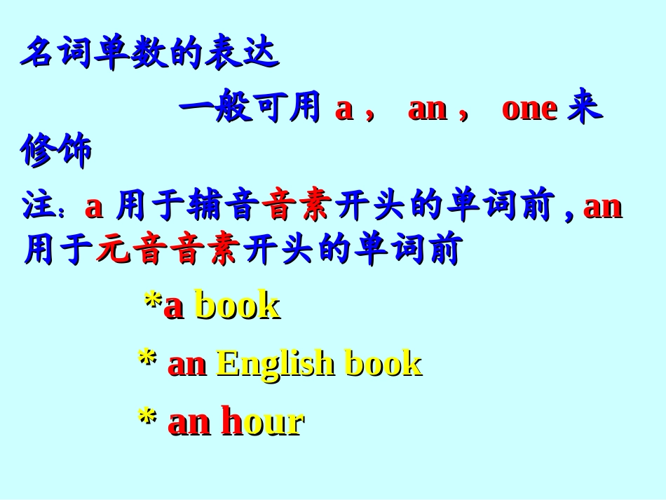 2014年中考英语名词总复习课件_第3页