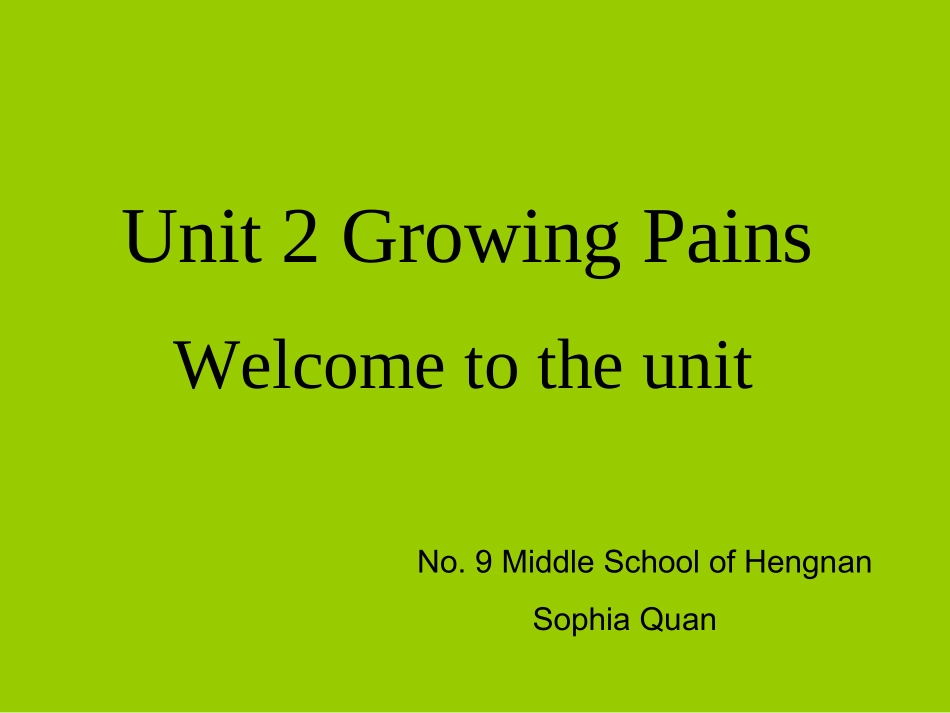 Unit-2-Growing-Pains_第1页