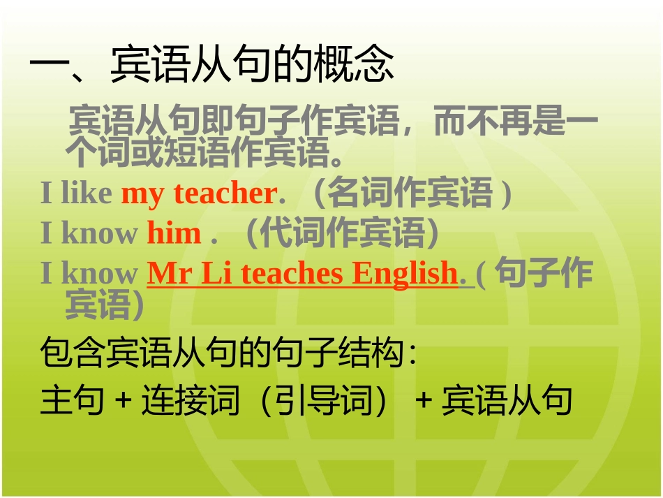 初中英语宾语从句课件(1)_第2页