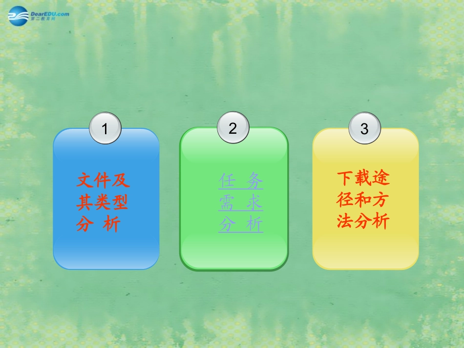 高中信息技术基础合法下载网络中的文件课件_第3页