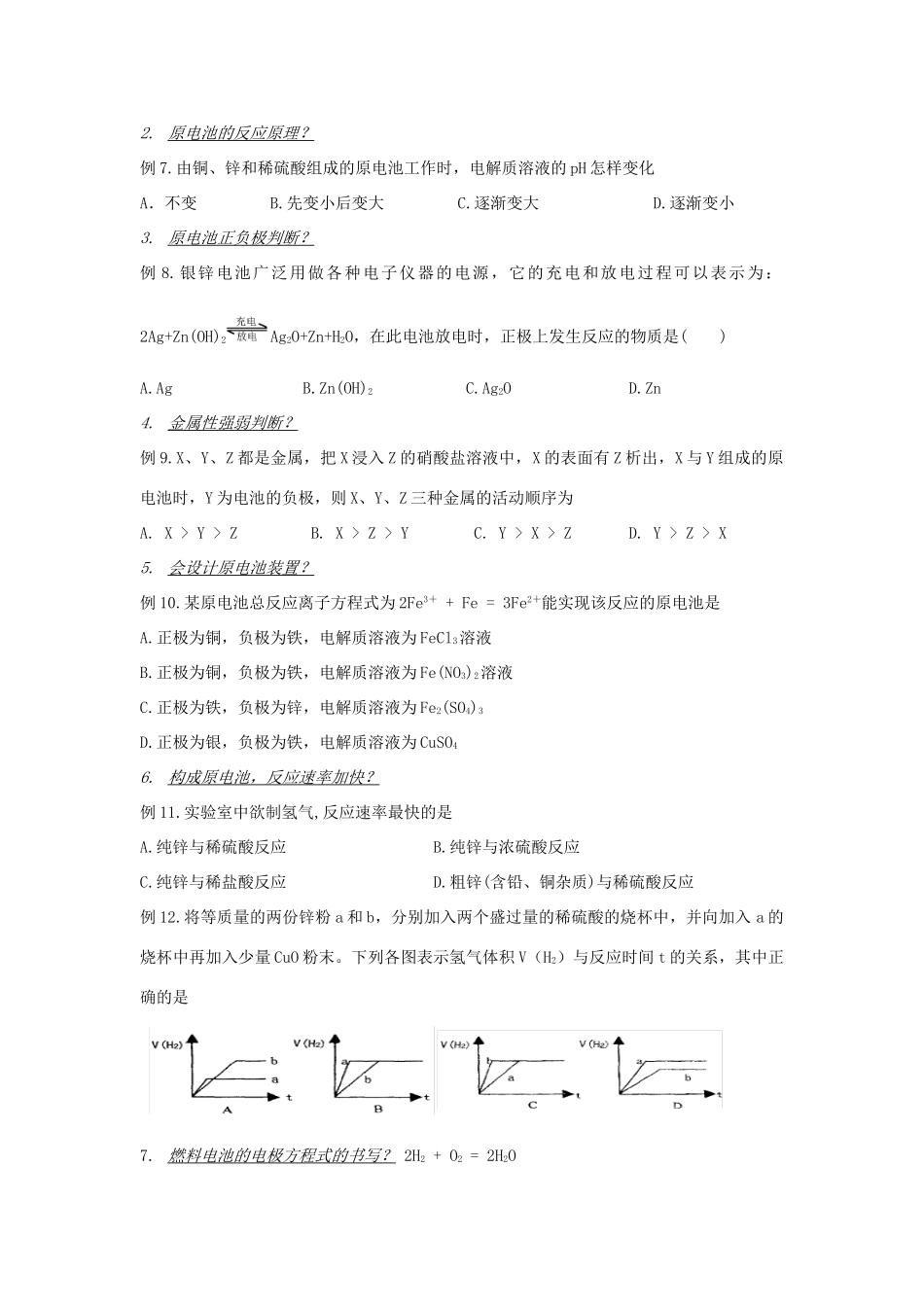 高一化学第二章知识总结知识点分析人教版必修二_第2页