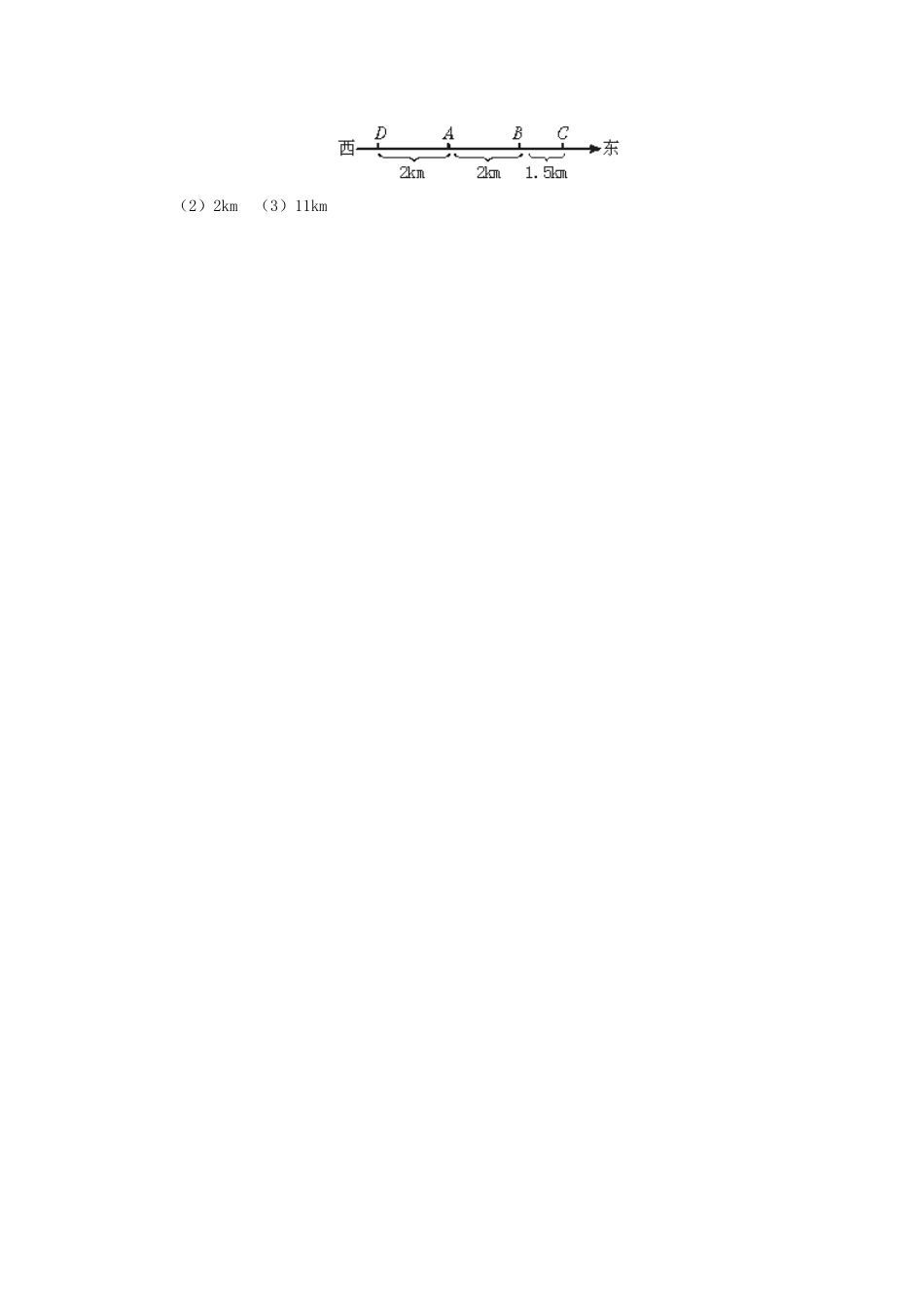 初一数学有理数的加法 人教义务代数 试题_第3页