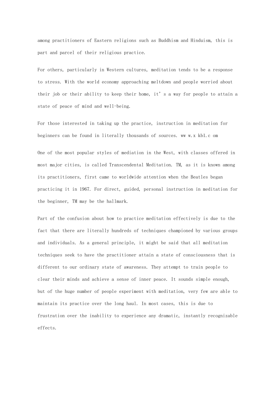 北京市延庆县高考英语暑假阅读理解选练(4) 试题_第3页