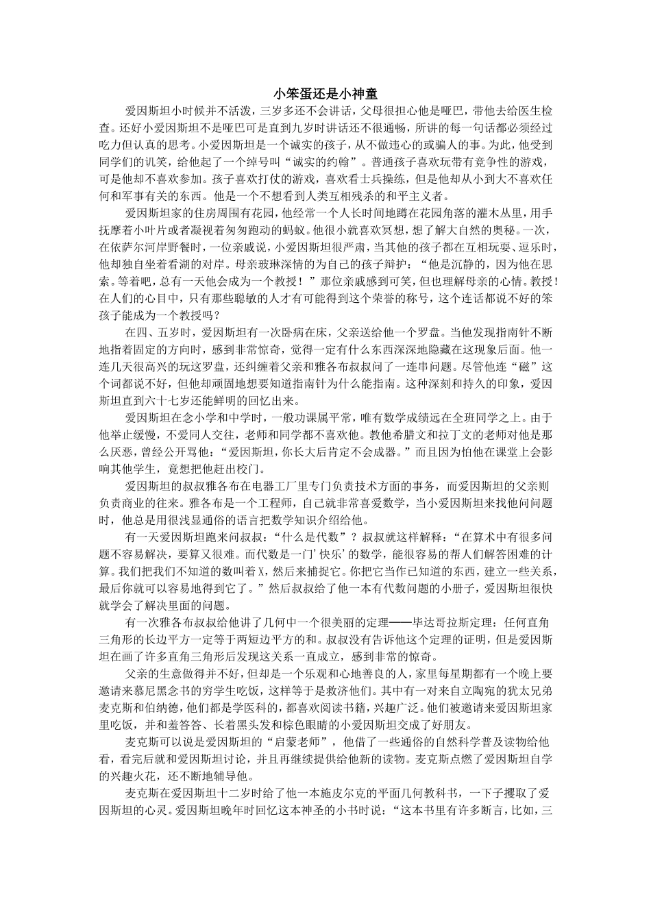 小笨蛋还是小神童_第1页