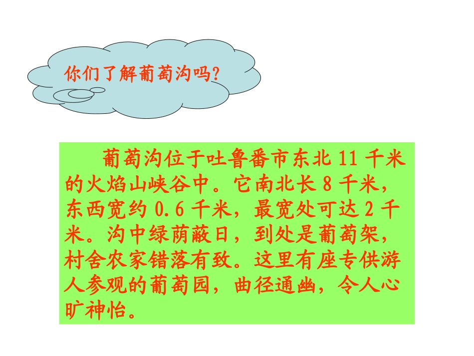 葡萄沟PPT课件_第3页