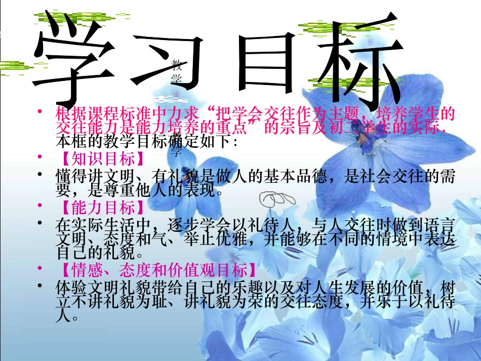 人教版八上《礼貌显魅力》课件_第2页