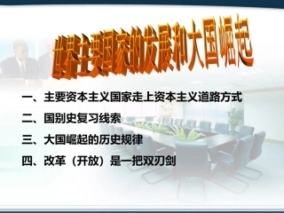 国别史专题复习
