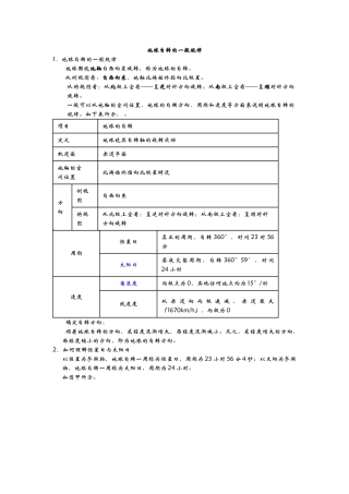 地球的自转教案