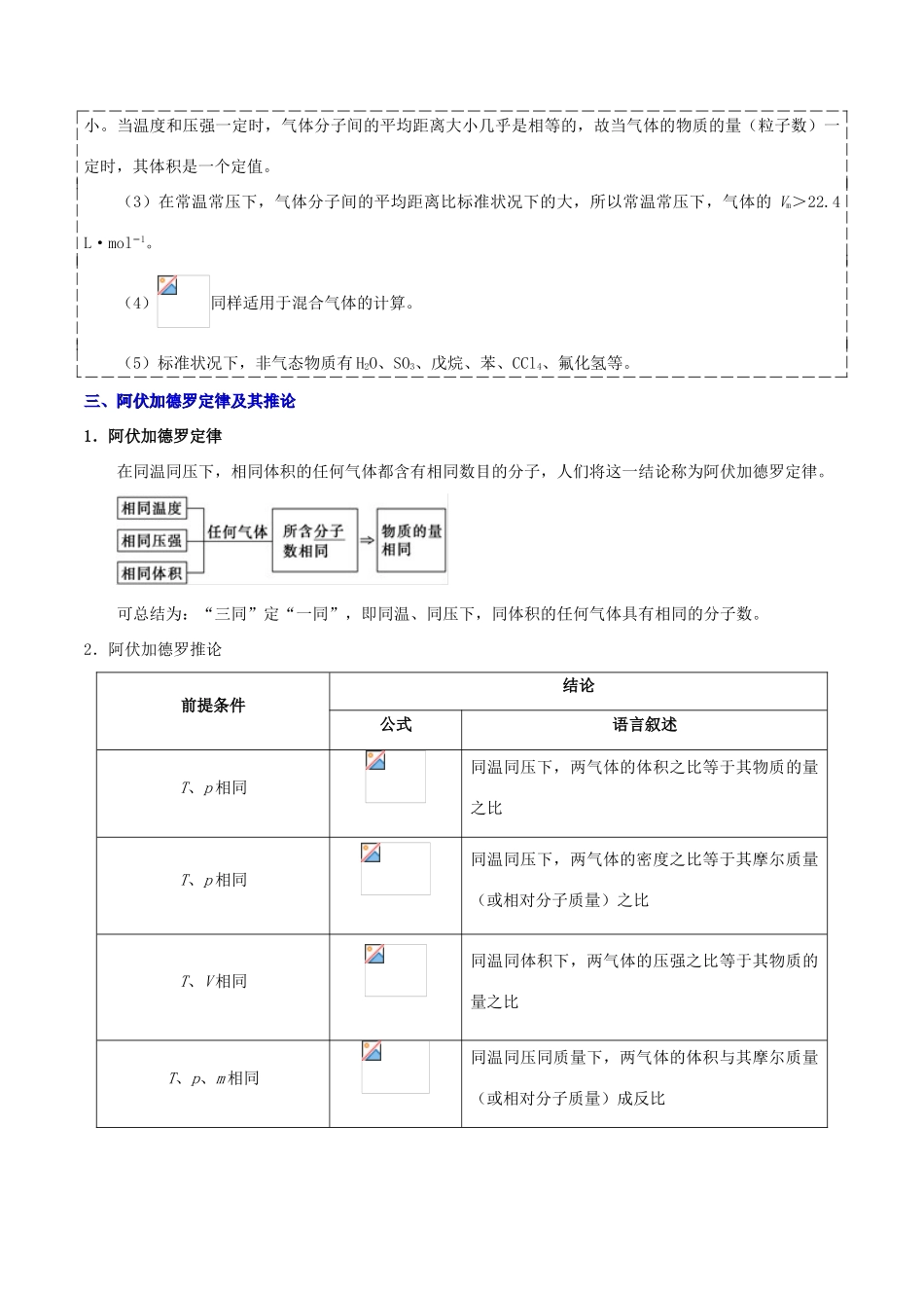 备战高考化学 考点一遍过02 物质的量（含解析）-人教版高三全册化学试题_第3页