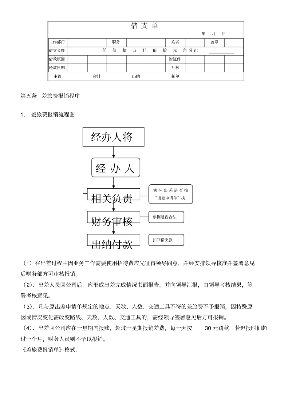 企业差旅费报销制度_第2页