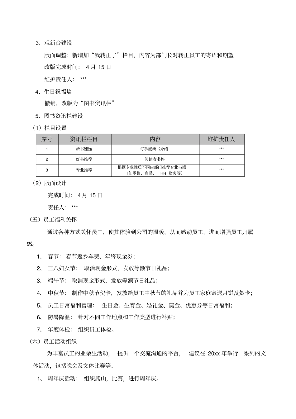 企业年员工关系计划_第3页