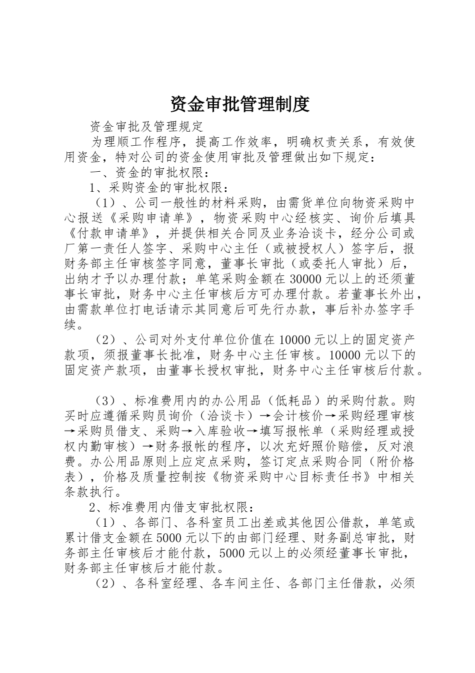 资金审批管理制度_第1页