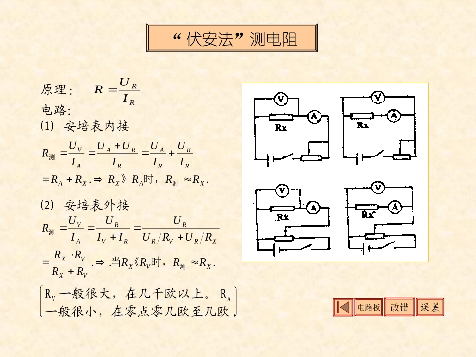 电学实验复习_第3页