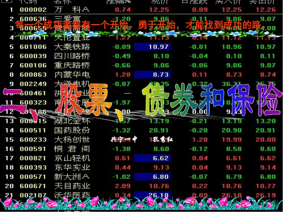 六二、股票、债券和保险_第1页