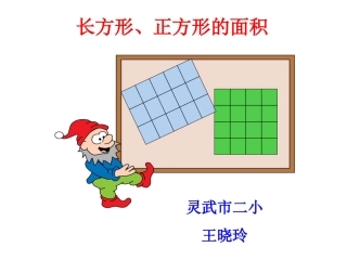 长方形、正方形面积