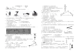 简单机械与功单元测试题