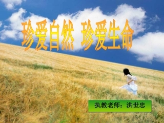 人教版_小学三年级品德与社会《认识自然》课件