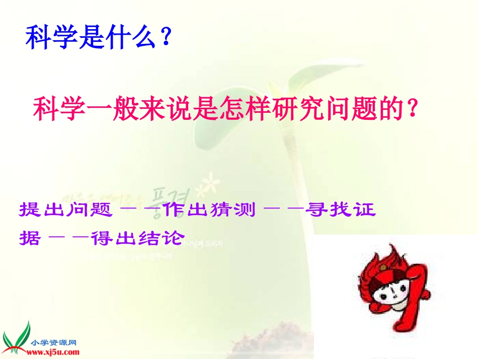 苏教版小学科学三年级上册《做一名小科学家》课件_第2页