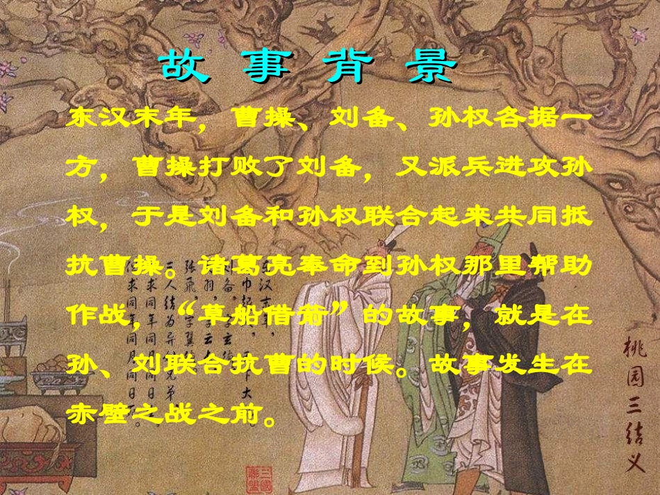 （精品）《草船借箭》课件_第2页