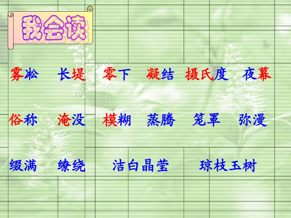 玉溪一小李江源《雾凇》教学_第3页