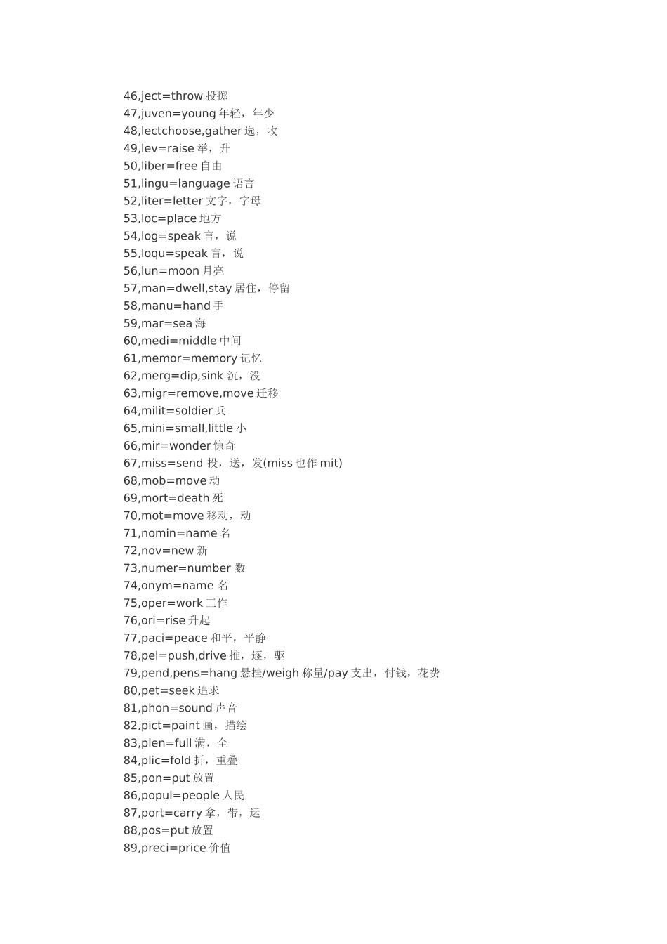教你如何一眼认出英语单词的意思_第3页
