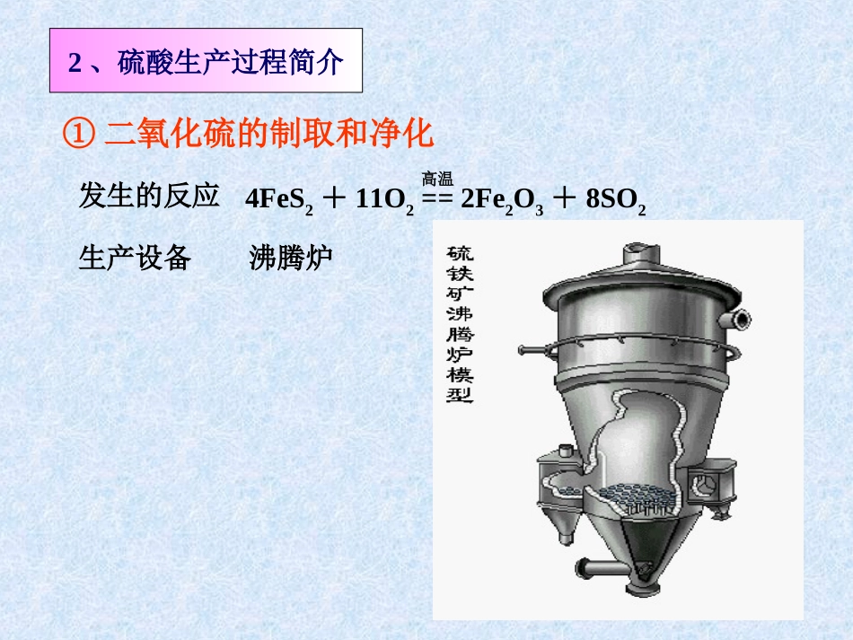 硫酸的工业制法_第3页