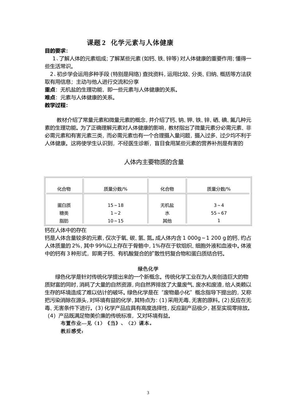 第十二单元化学与生活_第3页
