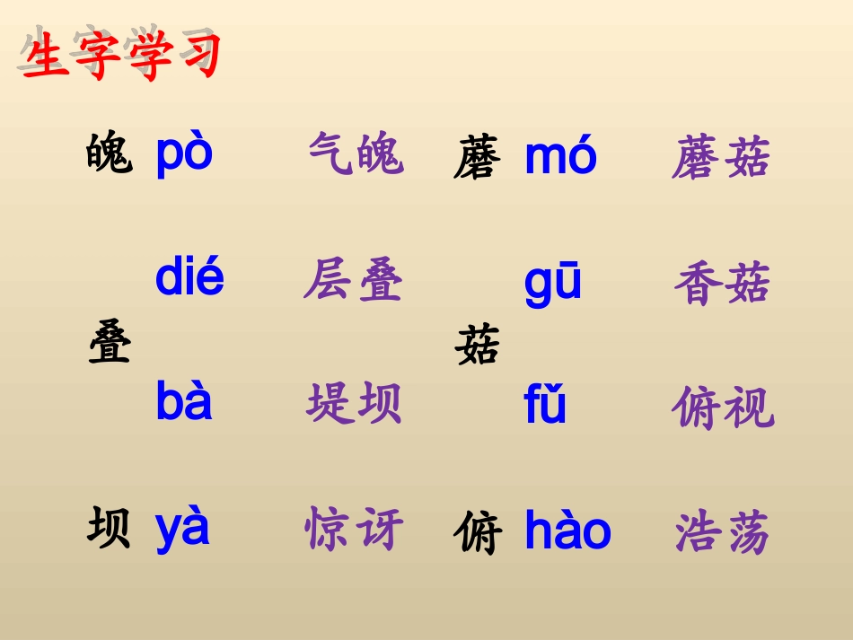 《黄河之水天上来》教学课件_第3页