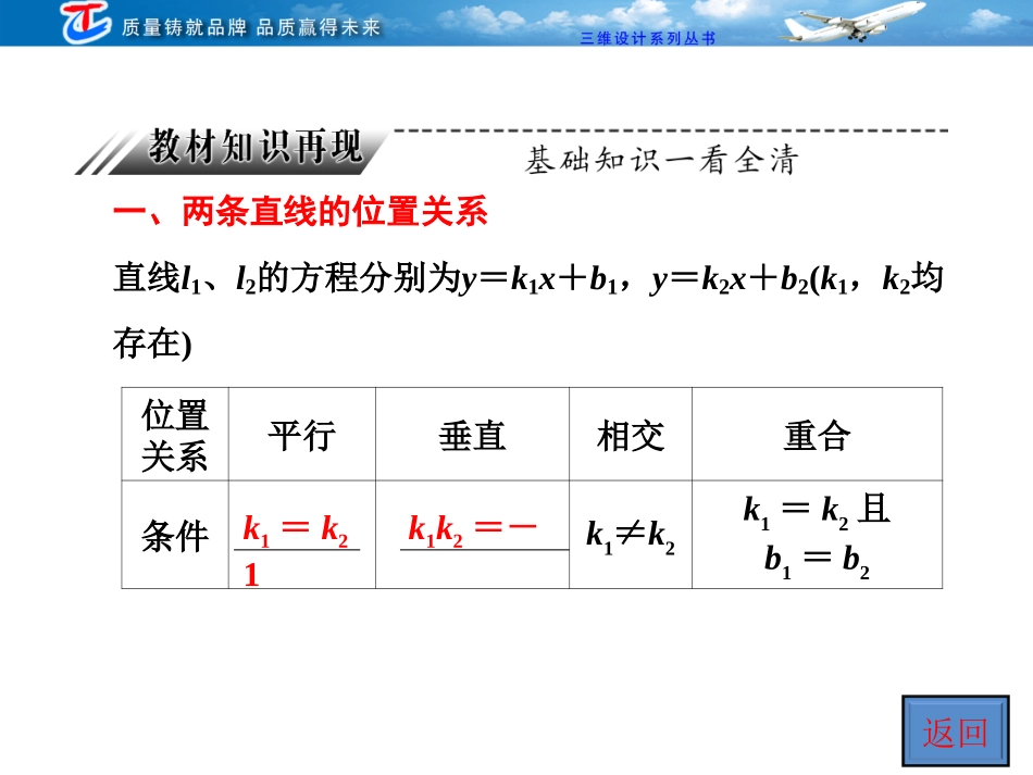 第八章第二节两条直线的位置关系_第3页