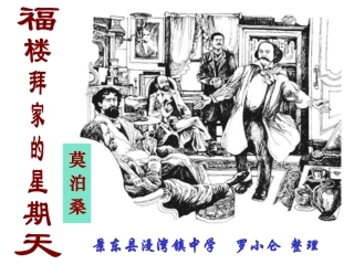 《福楼拜家的星期天》课件