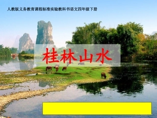 （精品）《桂林山水》课件