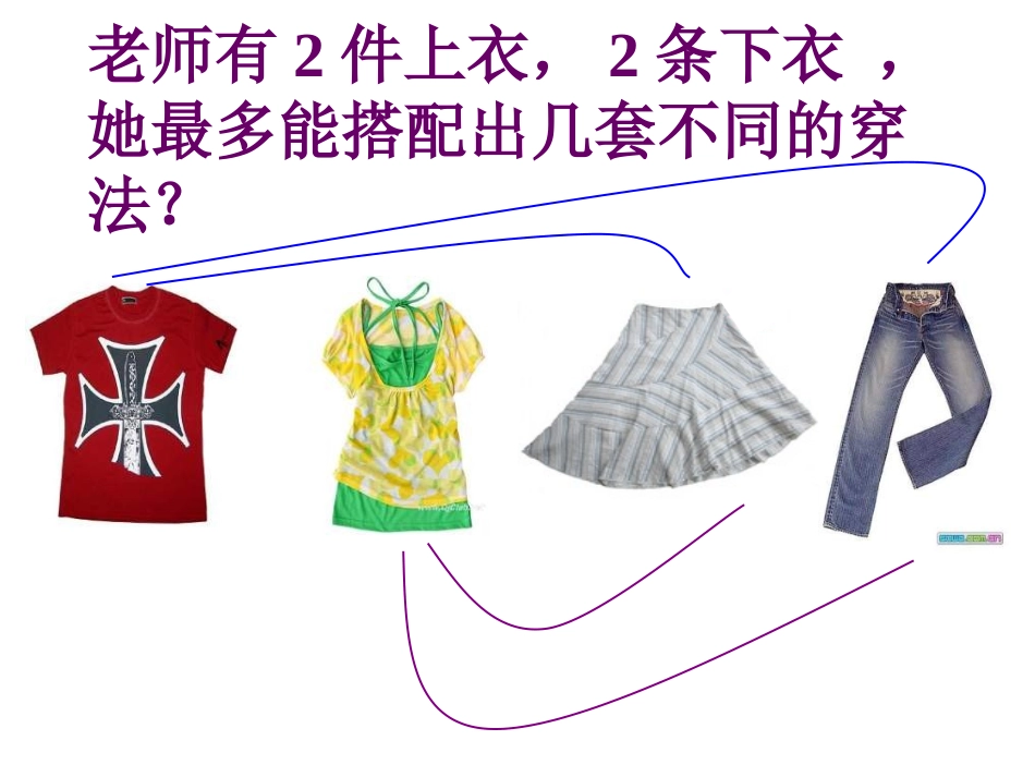 二年级数学广角《搭配》课件（衣服、早餐）_第2页