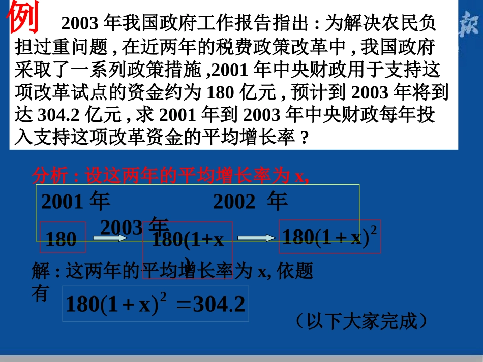 实际问题与一元二次方程(复习课)_第2页