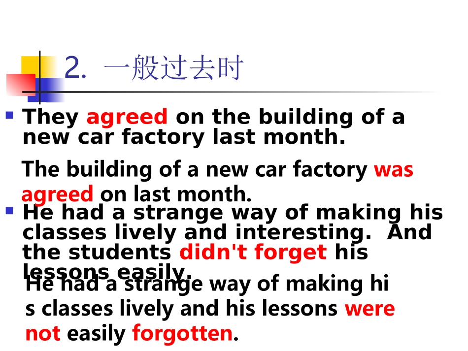 被动语态的复习课件_第2页