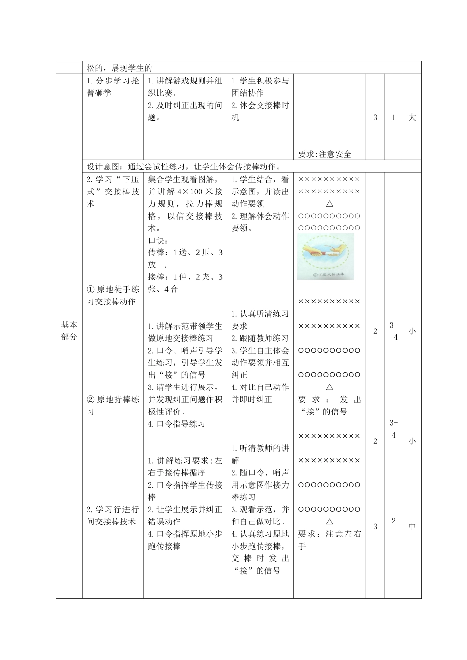 武术长拳实践课教案_第2页