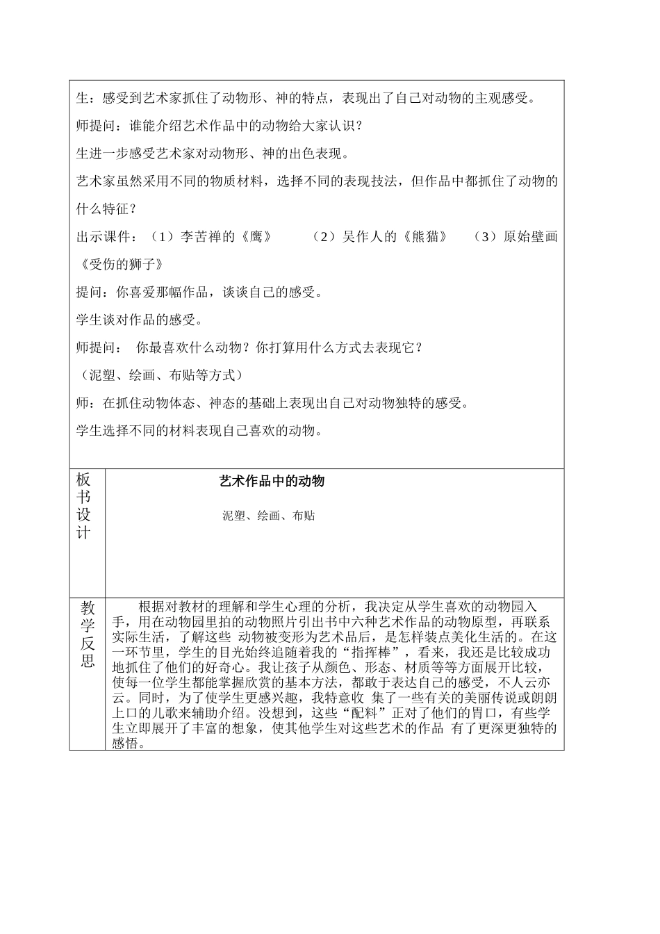 艺术作品中的动物二_第3页