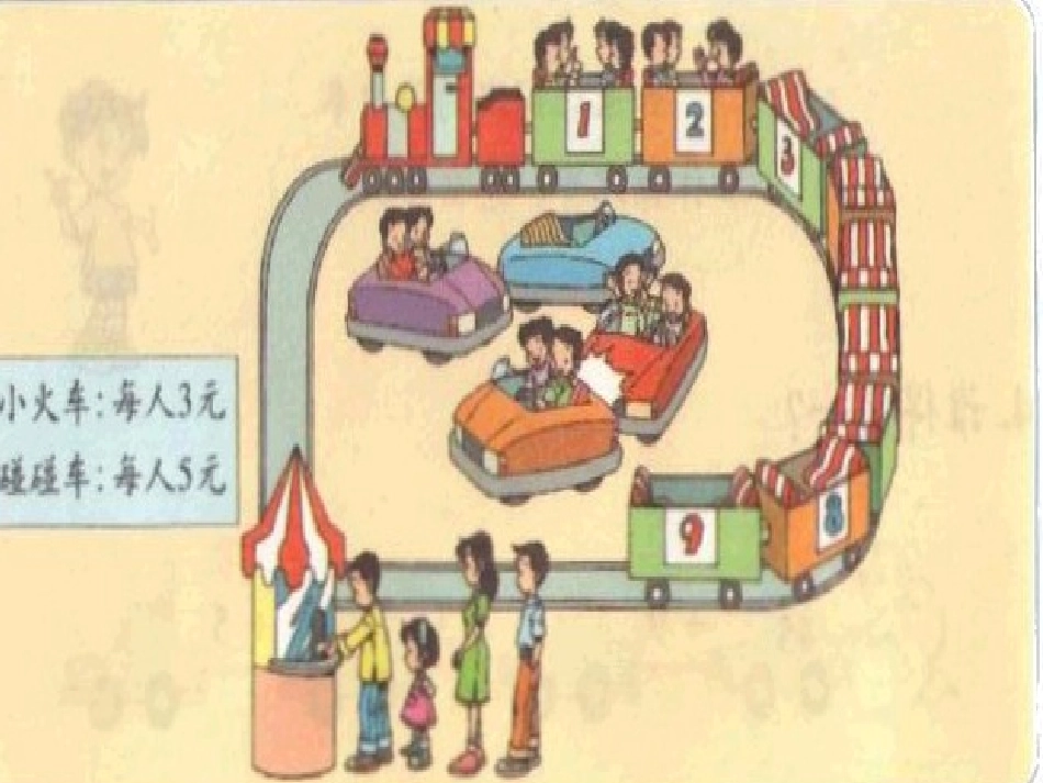 二年级数学上游乐场课件_第2页