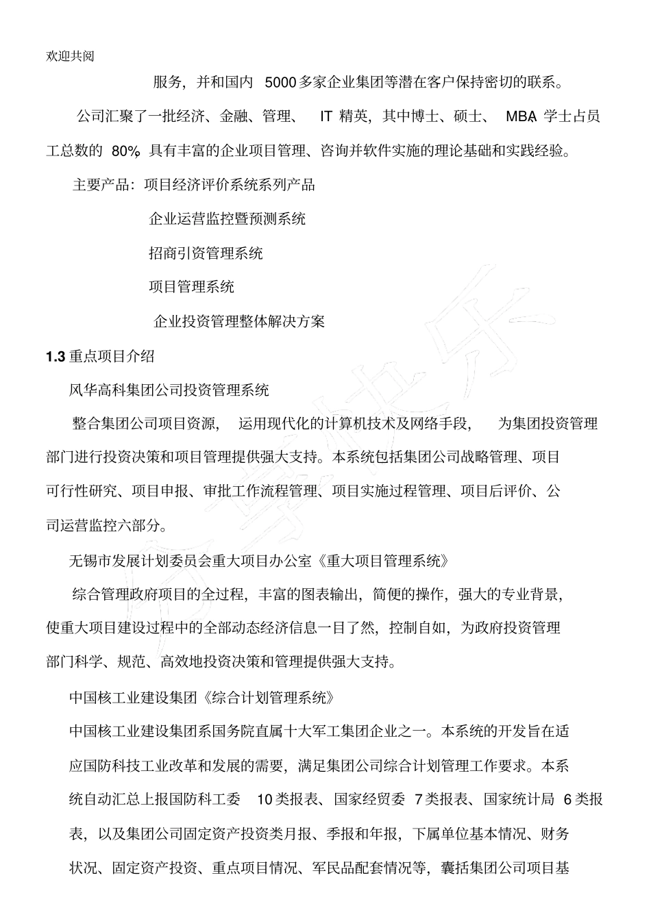 企业投资项目管理解决方案22_第3页