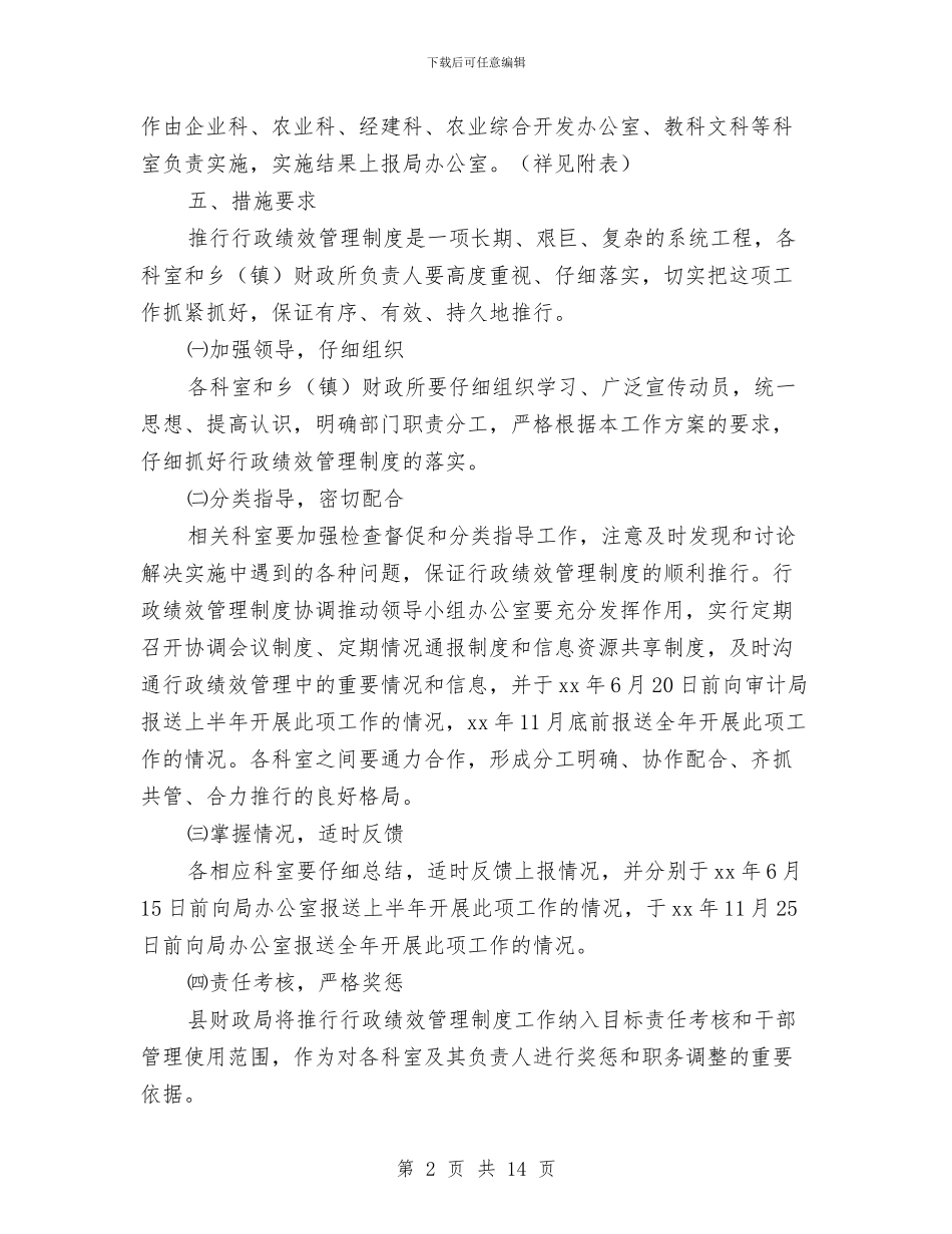 制度工作方案4篇与制造业企业绩效考核方案_第2页