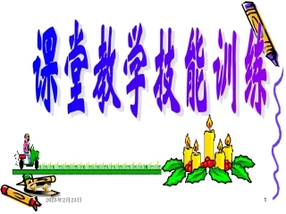 课堂教学技能训练