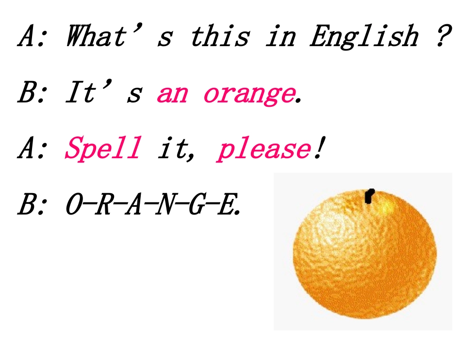 人教版七年级英语上册what_color_is_it课件_第3页